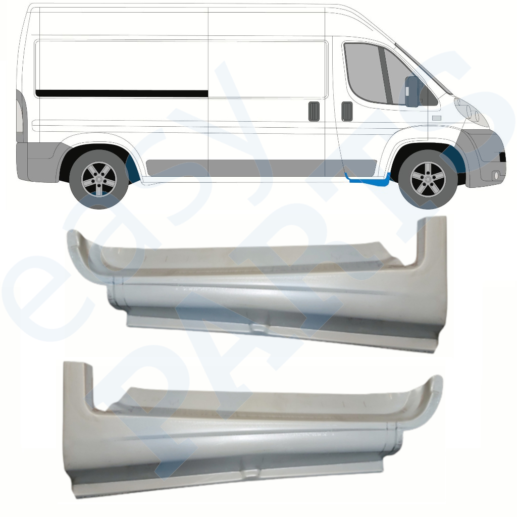 FIAT DUCATO 2006- FRONT SILL PANEL / SET
