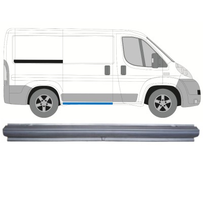 Sliding door sill repair panel for Citroen Jumper 2006-2026 / Right 15395