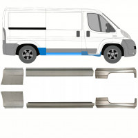 Sill and rear wing repair panel for Ducato Boxer Relay Jumper 2006- / Left+Right / Set 8861