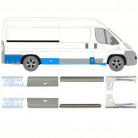 Sill repair panel for Fiat Ducato 2006- / Left+Right / Set 10890