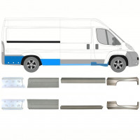 Sill repair panel for Fiat Ducato 2006- / Left+Right / Set 10891