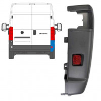 Rear bumper corner 270 degrees for Fiat Ducato 2006-2018 / Right 7715