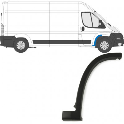 FIAT DUCATO 2006- FRONT WING MOULDING / RIGHT