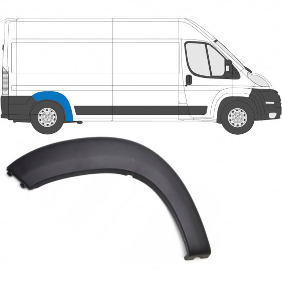 FIAT DUCATO 2006- REAR WING MOULDING PANEL / RIGHT
