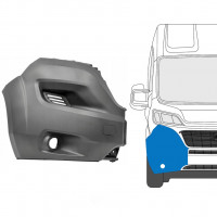 Front bumper with hole for Fiat Ducato 2014-2018 / Right 9039