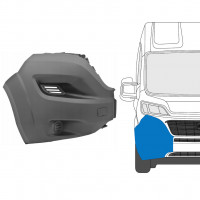 Front bumper corner for Fiat Ducato 2014-2018 / Right 9339