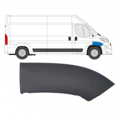 FIAT DUCATO 2014-2018 FRONT WING MOULDING / RIGHT