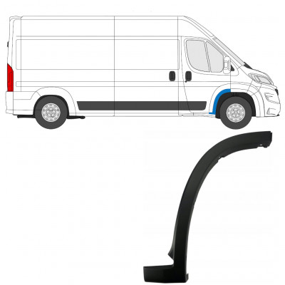 FIAT DUCATO 2018- FRONT ARCH MOULDING / RIGHT