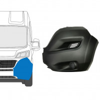 Front bumper corner for Fiat Ducato 2018- / Left 9045