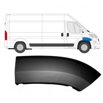 FIAT DUCATO 2018- FRONT WING MOULDING / RIGHT