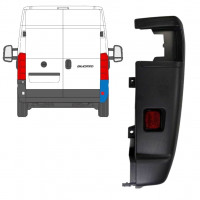 Rear bumper corner 270 degrees for Fiat Ducato 2018- / Right 7717