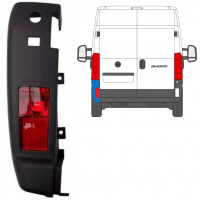 Rear bumper corner with lamp for Fiat Ducato 2018- / Left 10110