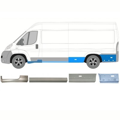 Repair panel set for Fiat Ducato 2006-2026 / Left / 16802