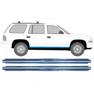 Sill repair panel for Dodge Durango 1997-2004 / Set 11372