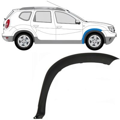 Front wing trim for Dacia Duster 2010-2017 / Right 16017