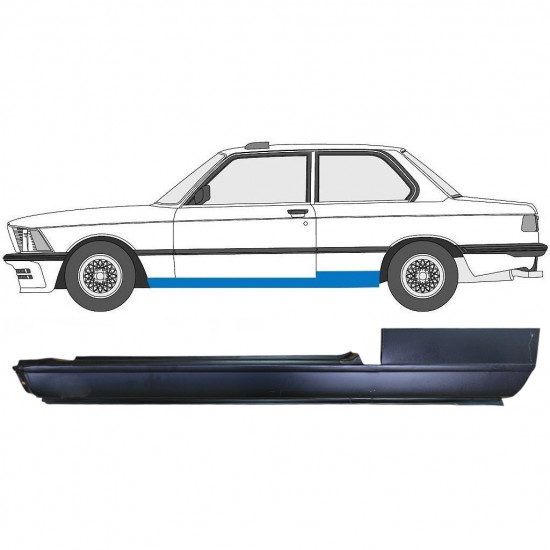 Full sill repair panel for BMW 3 E21 1975-1984 / Left 6410