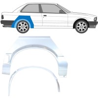 Inner and outer rear wing repair panel for BMW 3 E30 1987-1994 / Right / Set 10851