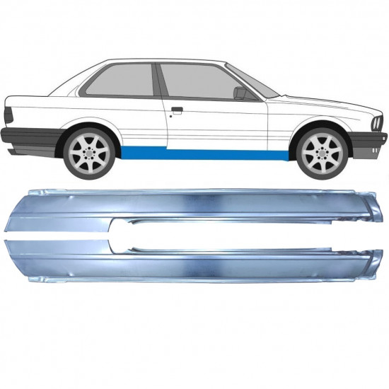 BMW 3 E30 1982-1994 2 DOOR FULL SILL REPAIR PANEL / PAIR