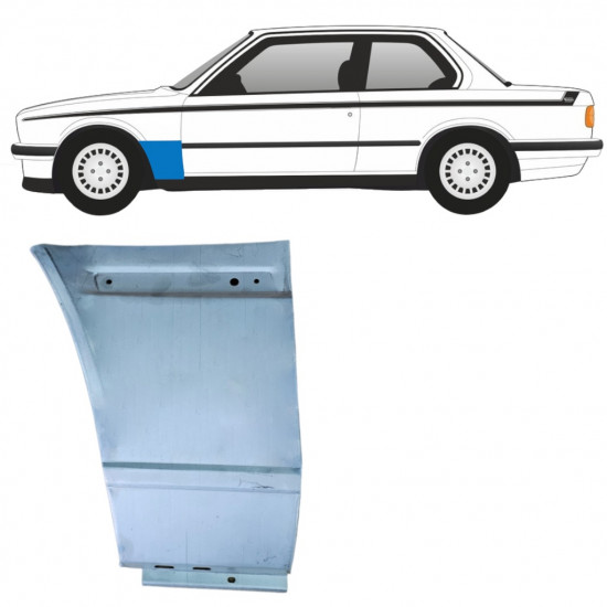 BMW 3 E30 1982-1994 FRONT WING REPAIR PANEL / LEFT