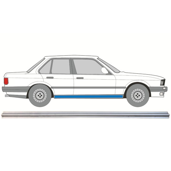 Inner sill repair panel