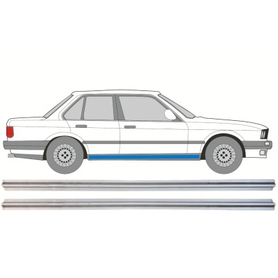 Inner sill repair panel for BMW 3 E30 1982-1994 / Left+Right / Set 15110