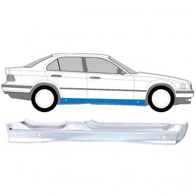 BMW 3 E36 1990-2000 FULL SILL REPAIR PANEL / RIGHT