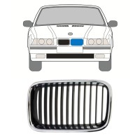 Grille for BMW 3 E36 1990-1995 / Left 16296