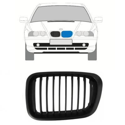 Grille for BMW 3 E46 1998-2006 / Left 16302