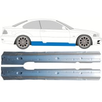 Full sill repair panel for BMW 3 E46 1998-2006 / Left+Right / COUPE / Set 16814