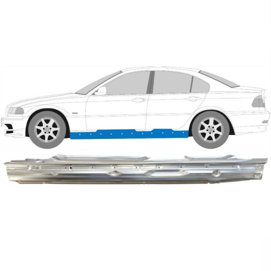 Full sill repair panel for BMW 3 E46 1998-2006 / Left 14996