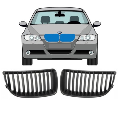 Grille for BMW 3 E90 2004-2008 / Left+Right 16309