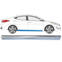 Sill repair panel for Hyundai Elantra 2010-2015 / Right 14933
