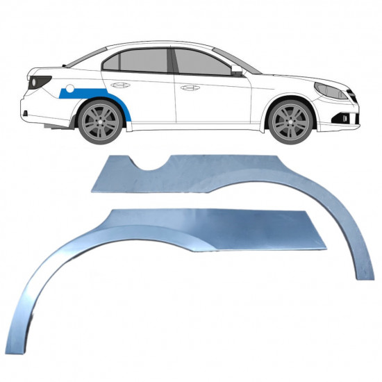 CHEVROLET EPICA 2005-2010 REAR WHEEL ARCH / SET