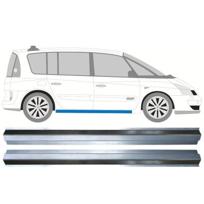Lower sill repair panel for Renault Espace 2002-2015 / Left+Right / Set 14987