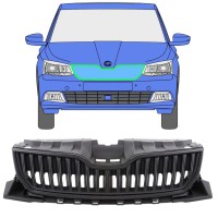 Black grille for Skoda Fabia 2014-2018 / Set 7544
