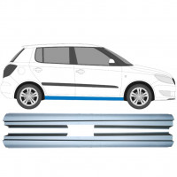 Sill repair panel for Skoda Fabia 2007-2015 / Left+Right / Set 10615