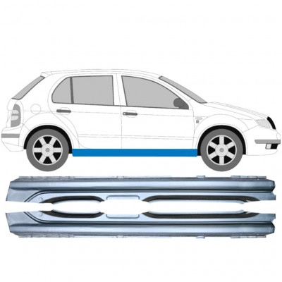 Full sill repair panel for Skoda Fabia 1999-2007 / Left+Right / Set 9262