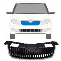 Grille for Skoda Fabia 2007-2010 7523