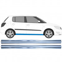 Sill repair panel for Skoda Fabia 2007-2015 / Set 11919