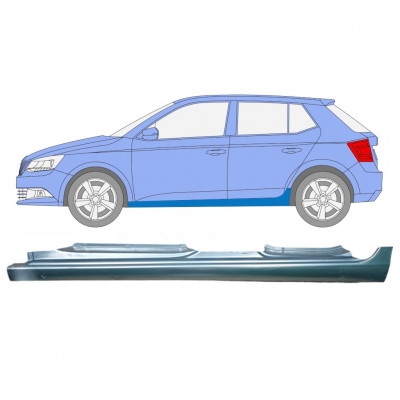 Full sill repair panel for Skoda Fabia 2014- / Left 7823