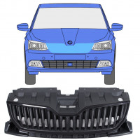 Black grille for Skoda Fabia 2014-2018 7544