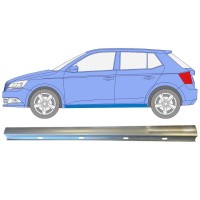 Lower sill repair panel for Skoda Fabia 2014- / Left 14816