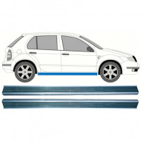 Sill repair panel for Skoda Fabia 1999-2007 / Left = Right (symmetrical) / Set 10313