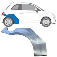 Rear wing repair panel for Fiat 500 2007-2018 / Right 16071