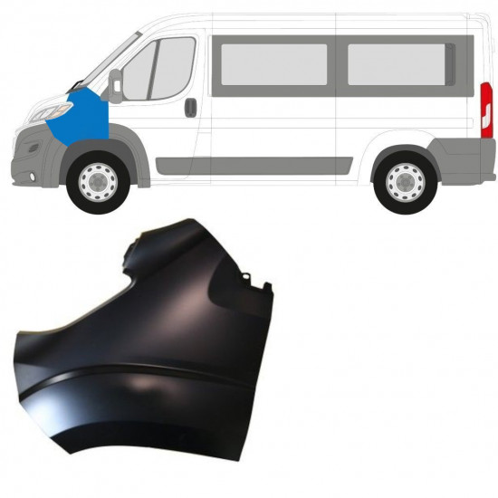 FIAT DUCATO 2014- FRONT WING / LEFT