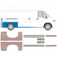 Sill and rear wing repair panel for Zestaw Ducato Boxer Relay Jumper 1994-2006 / Set 5594