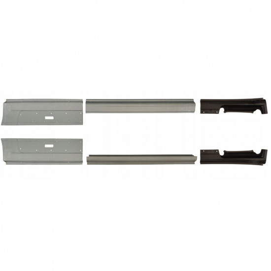 Sill repair panel for Fiat Ducato 2006- / Left = Right (symmetrical) / Set 9702