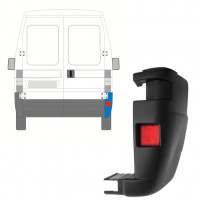 Rear bumper corner for Fiat Ducato 2002-2006 / Right 7713