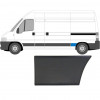 Rear side trim