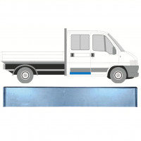 Rear door repair panel for Fiat Ducato Boxer Relay Jumper 1994-2006 / Left = Right (symmetrical) / Double cab 7711